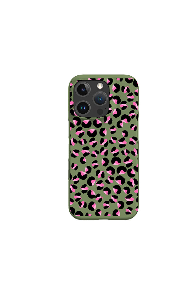 iPhone 16 Pro Max Pink Tone Leopard Pattern Launch Case - 1