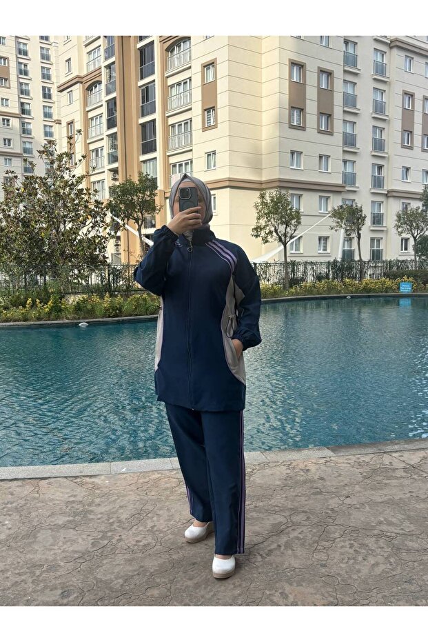 طقم بدلة رياضية نسائية - طقم علوي وسفلي