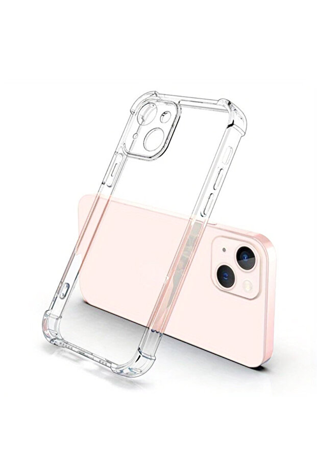 Shockproof Clear Silicone Case for iPhone 16e - 2