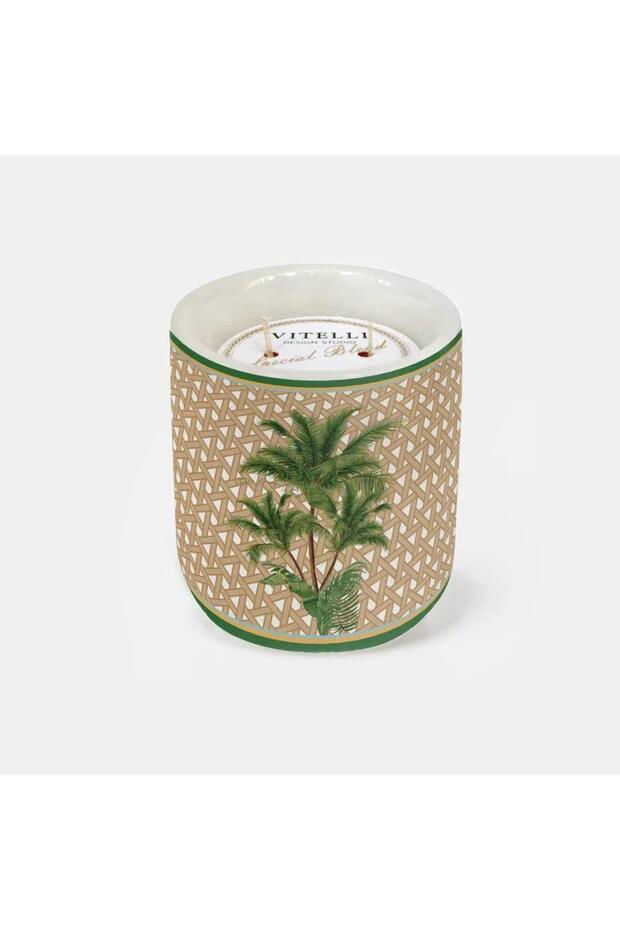 Hazeran Palm Marble Candle