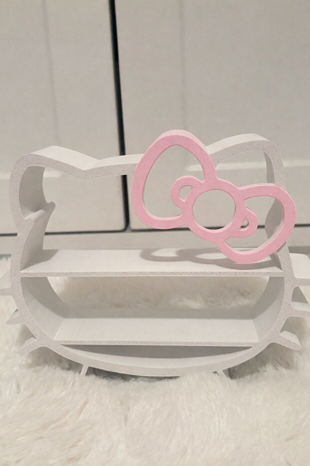 Hello Kitty Temalı Masaüstü Raf - 1