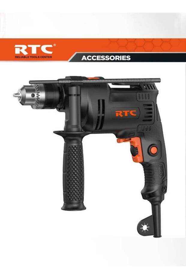 Impact Drill 13mm 650W Variable Speed Hammer Drill Forward Reverse 220V - 1