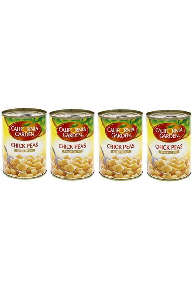 Canned Premium Chickpeas Garbanzo Grains in Brine Case (4x400g)