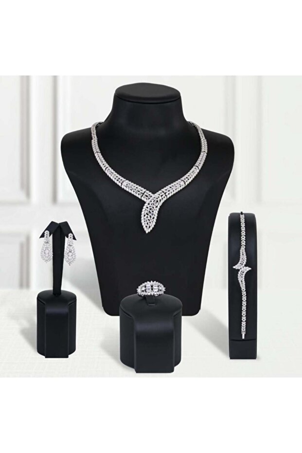 Gold alternative set, silver glitter - 1