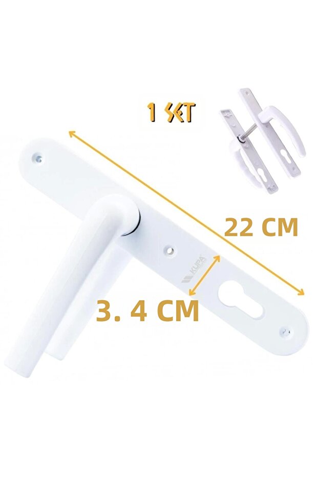 Pvc Pimapen Door Handle - Yale - 1 Set