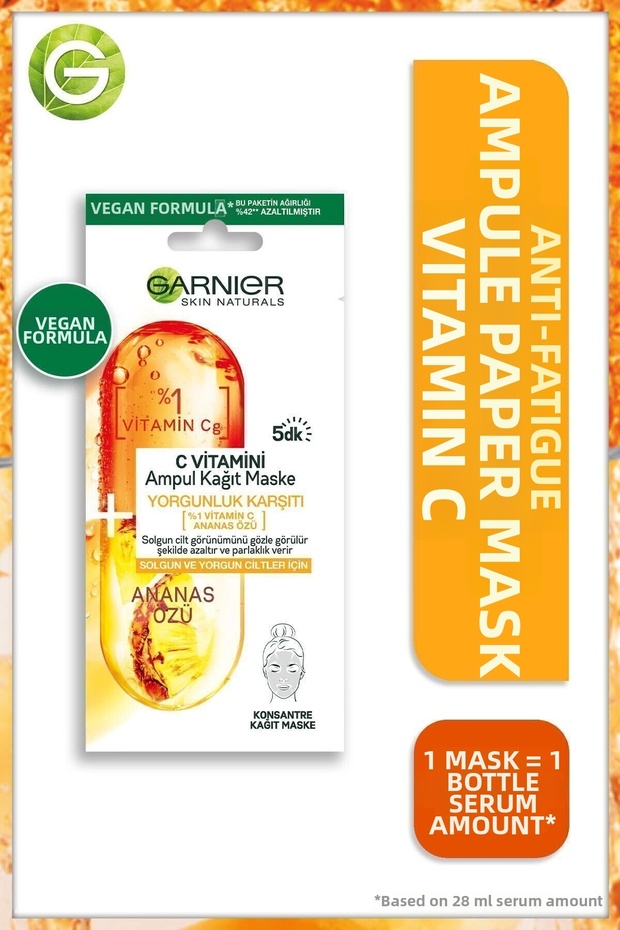 Vitamin C Ampoule Paper Mask