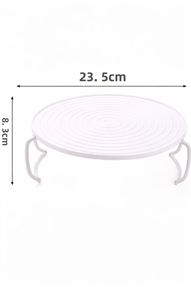 Shelf Riser for Cabinets & Microwaves – Space-Saving Smart Stand - 6