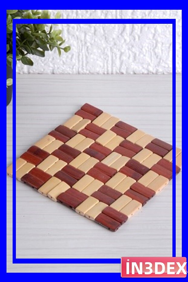Checkered Patterned Kitchen Trivet - 1
