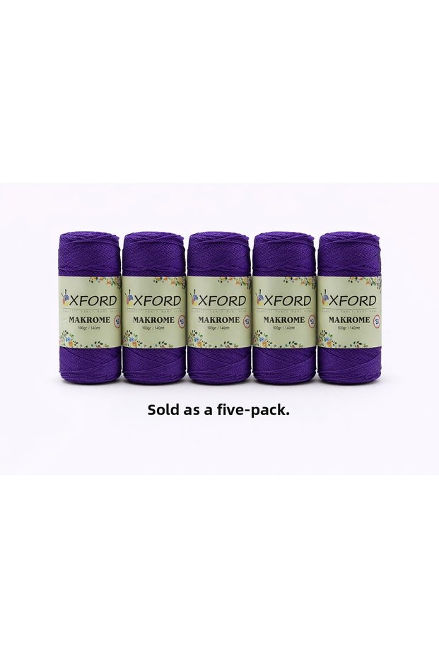 Oxford Macrame Cord No:3 5-Pack