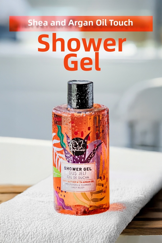 Argan & Shea Oil Shower Gel 400 ml Intensive Moisturizing Nourishing Care