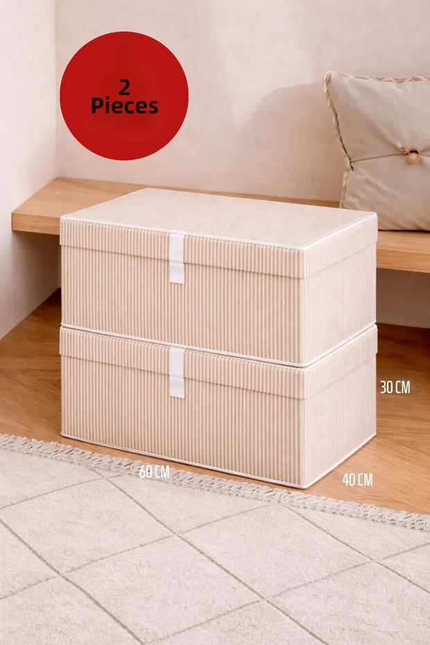 2 Multi-Purpose Mega Size Coffee Boxes under the Bed - 1