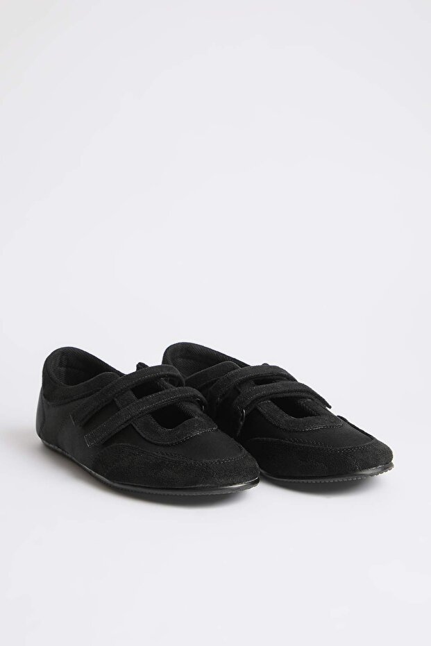 Teen Siyah Bant Detaylı Kadın Sneaker TAKSS26SN00005 - 4