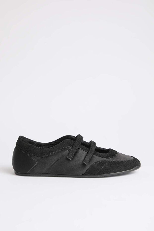 Teen Siyah Bant Detaylı Kadın Sneaker TAKSS26SN00005 - 6