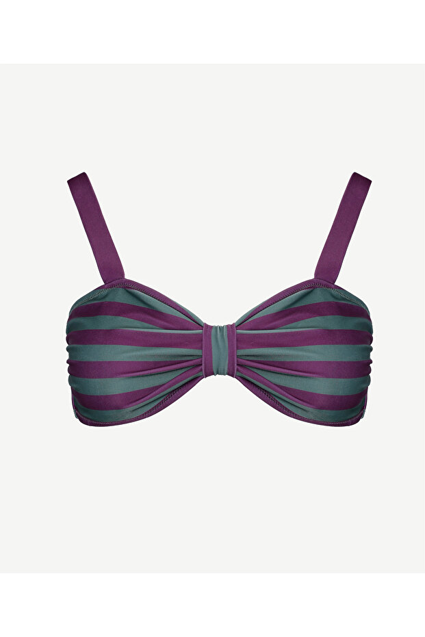 Bağlama Askılı Bikini Üst - 1