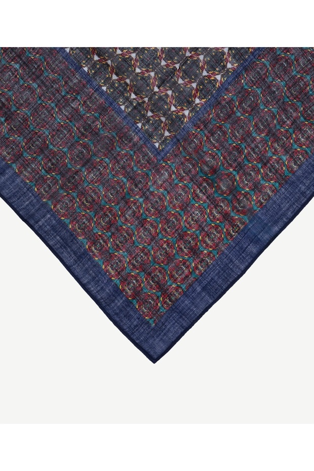 شال صوف بنمط مختلط - 2