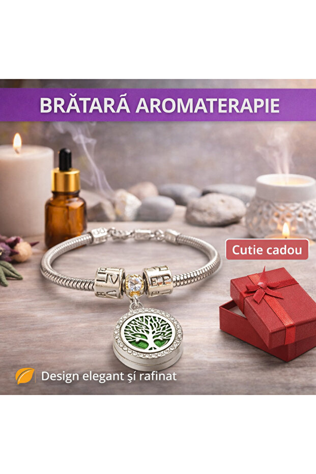 Aromatherapy bracelet, diffuser type for essential oils V29 - 1