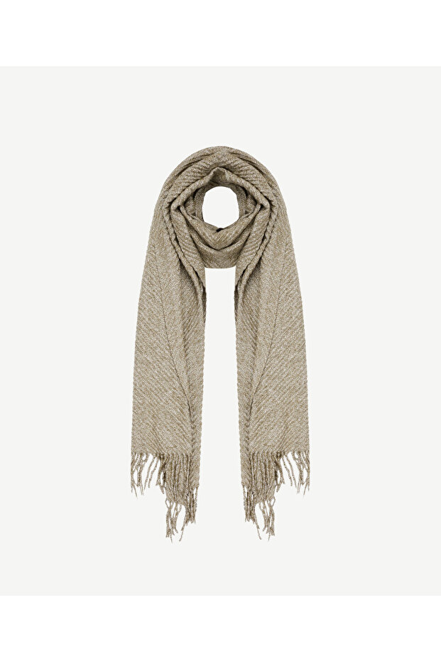 Geometric Patterned Shawl - 1