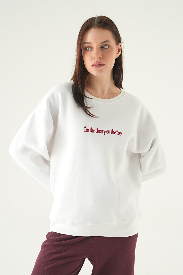 1041 كريم عرق مطبوع عليه نصوص - 6