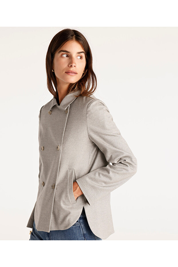 شكل سترة مزدوجة الصدر - 2