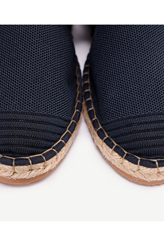 Triko Örme Bağlı Espadril - 5