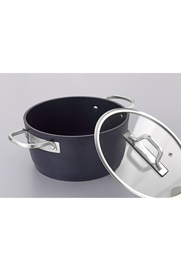 طقم أواني طهي من 7 قطع مع قاعدة حثية من برو بلس - 5