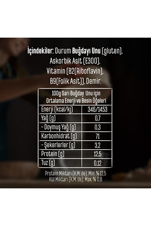 Sarı Buğday Unu 1 kg - 5