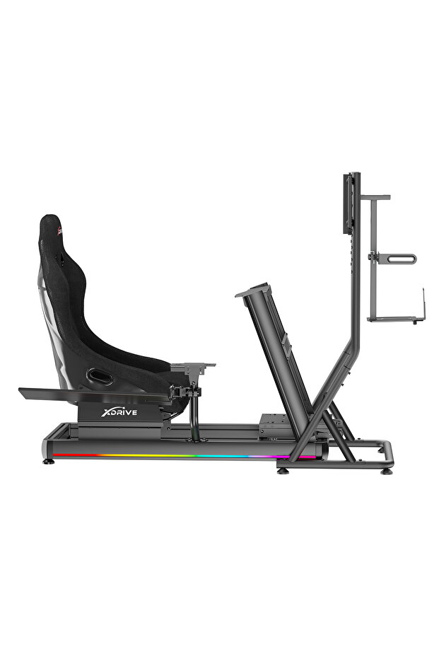 XDrive RGB Aluminum Racing Simulator Cockpit and F1 Seat Bs01 - 5