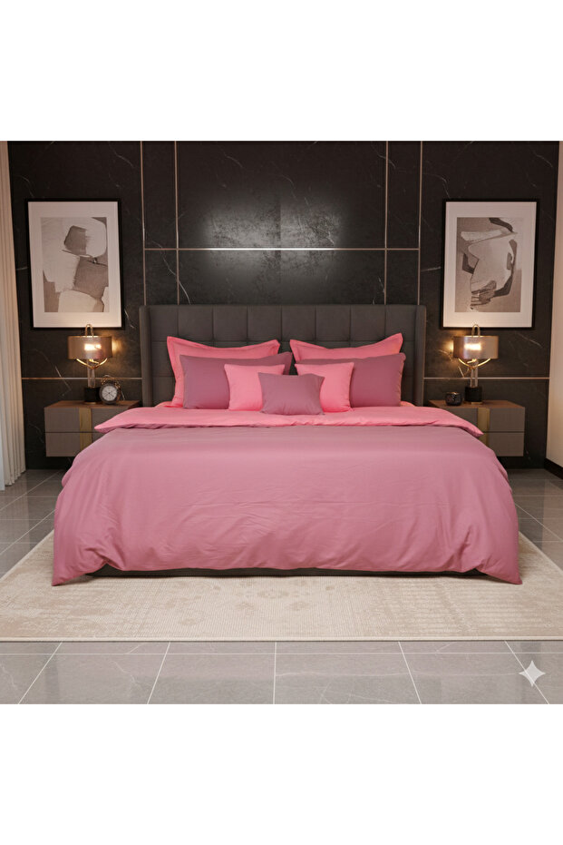 لحاف مايكروفايبر سادة 10 قطع - 1