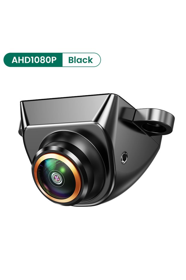 Black-AHD1080P GreenYi AHD 1080P Car Rear View Camera 170° Fisheye Golden Lens Full HD Night Vision