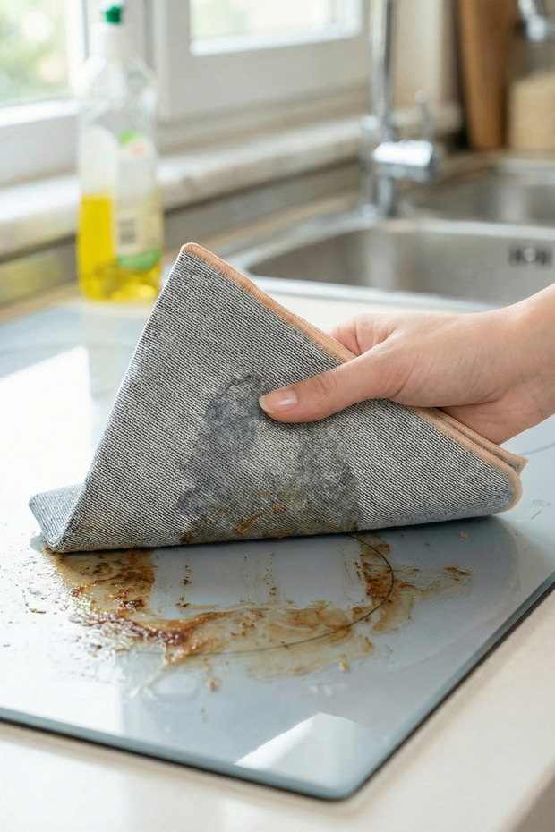 Twino 6 Prç Deneyim Seti Microfiber Zor Kir Temizlik Mutfak Banyo Bulaşık Teli Temizleme Ovma Bezi - 3