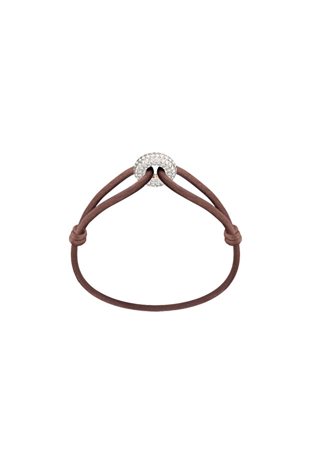 Rose Soho Pavé Cord Bracelet