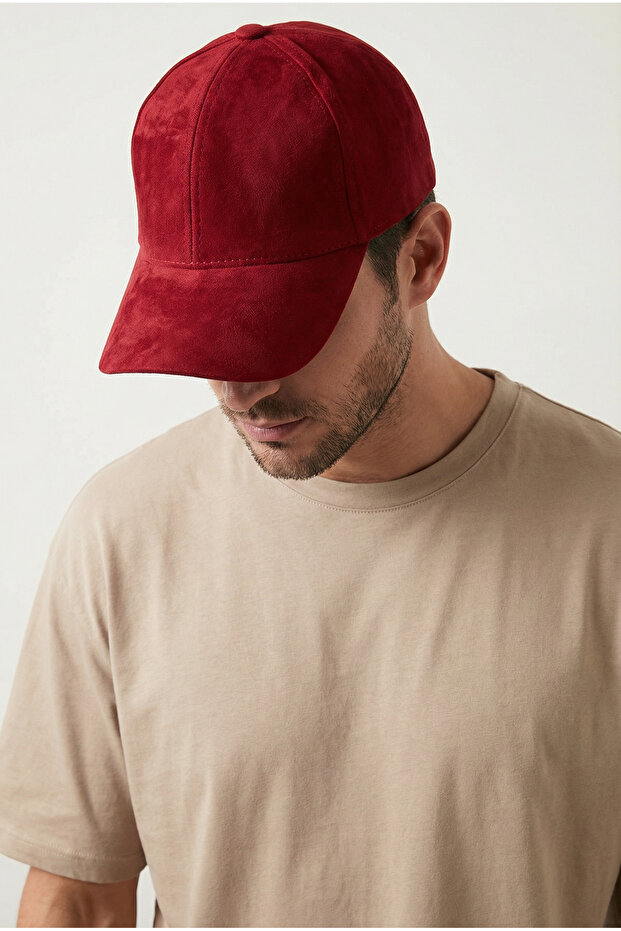 قبعة من جلد الغزال الحقيقي - 3