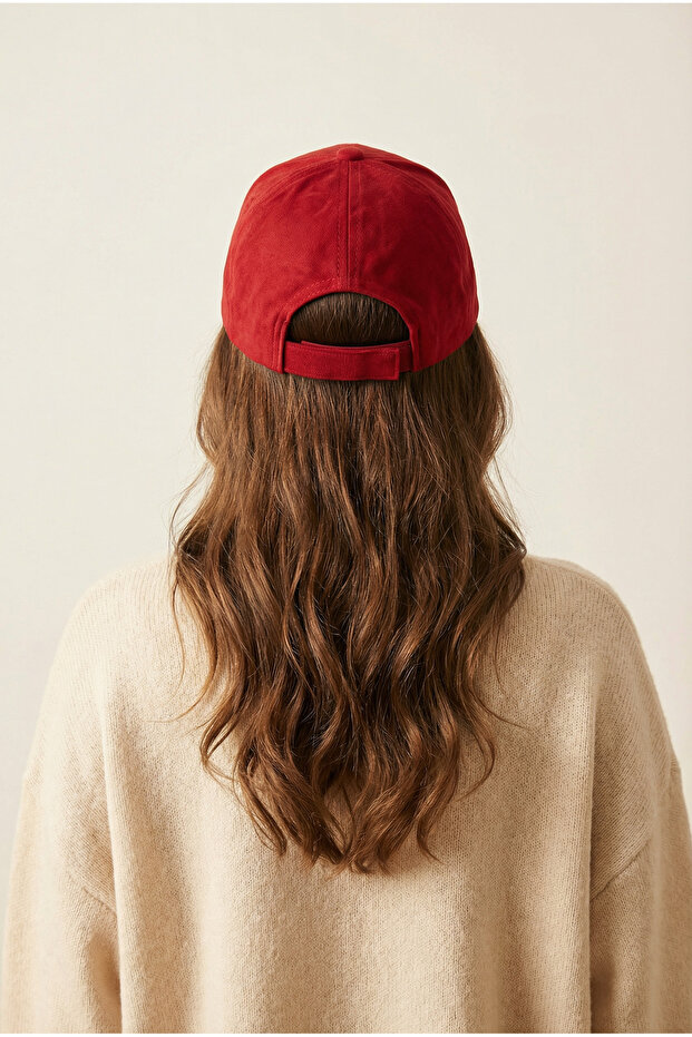 قبعة من جلد الغزال الحقيقي - 4