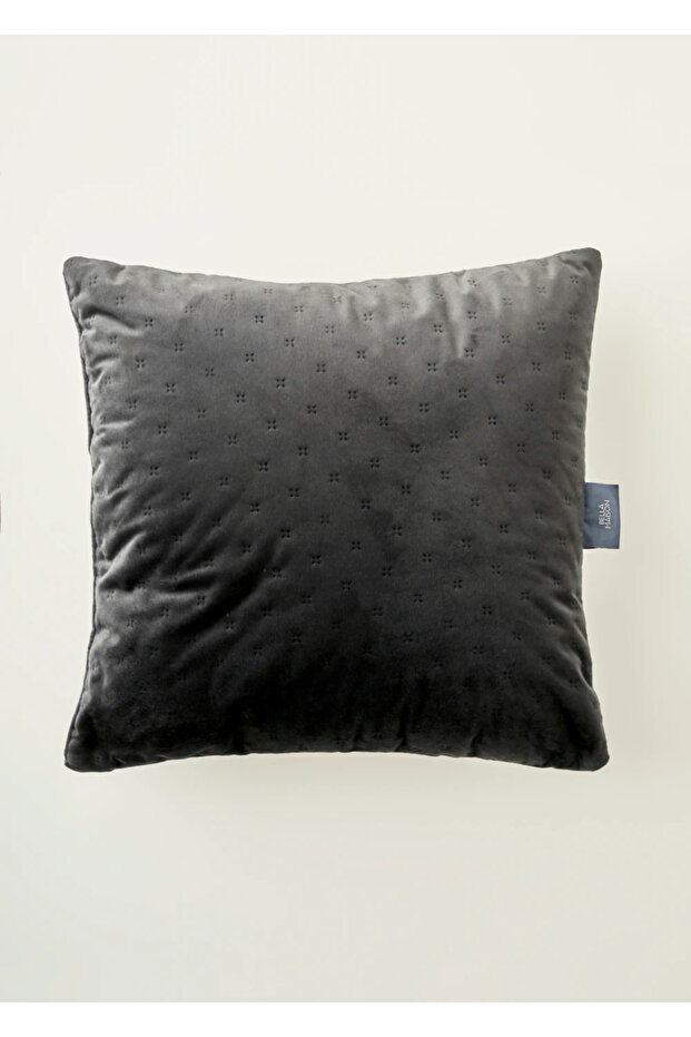 ريتا وسادة زخرفية سوداء (43x43 سم)