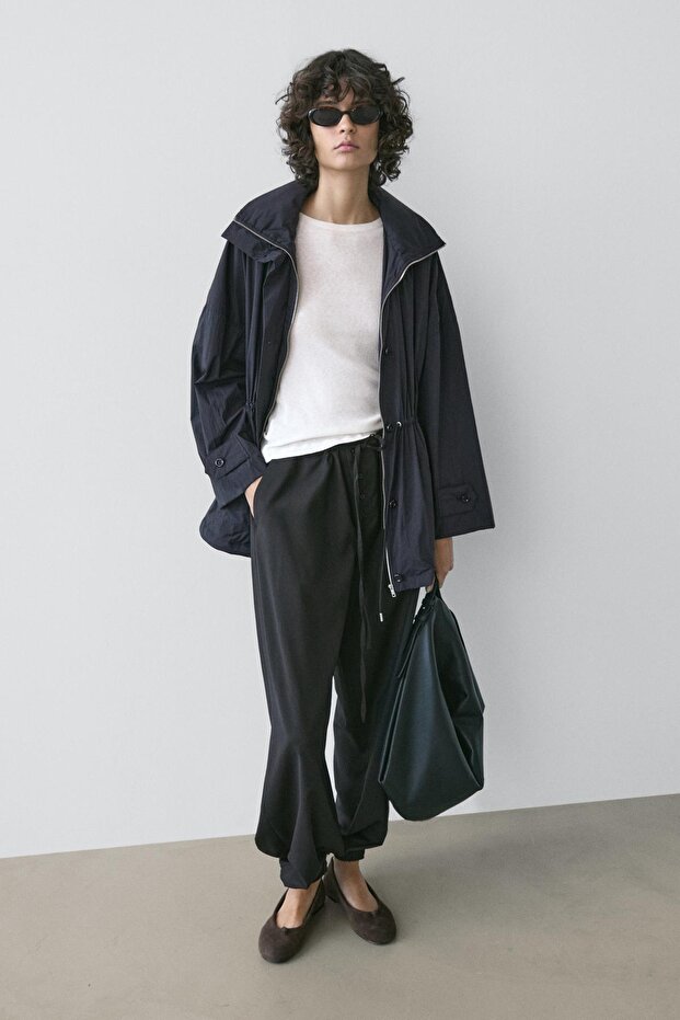 Teknik kumaş parka - 3