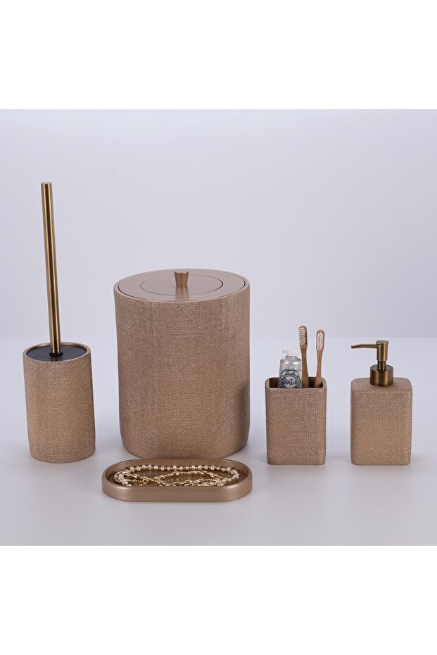 Linen Banyo Seti Vizon - 3