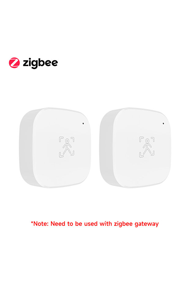 مستشعر حركة رادار موجات مليمترية بتقنية Zigbee، قطعتان، من سمارت لايف، يعمل ببطارية، لكشف وجود الإنسان.