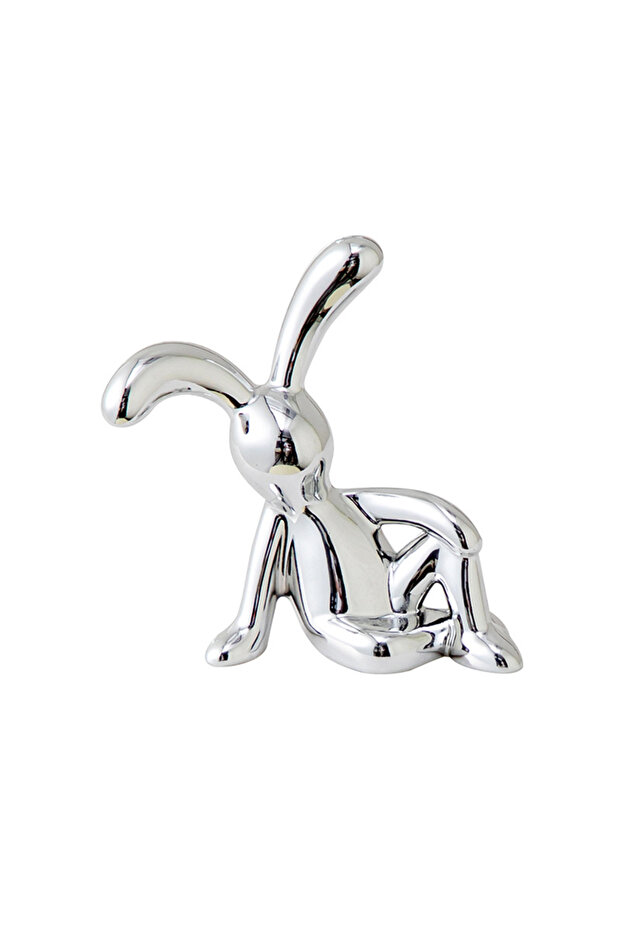 A Cartoon Animal Rabbit Car Interior Center Console Decoration Personality Dining Table Desk Creati.