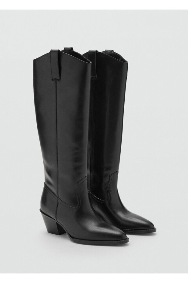 Deri topuklu bot - 1