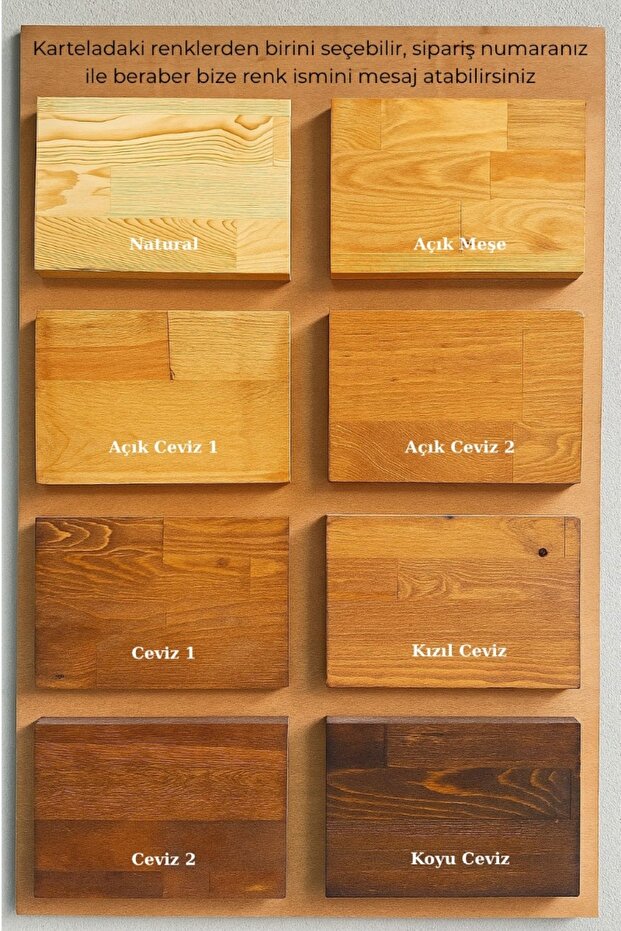 Riga Masif Ahşap Basic Model Çekmeceli Dresuar - 5