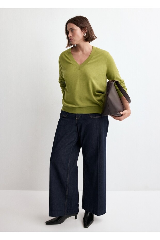 V yaka triko kazak - 7