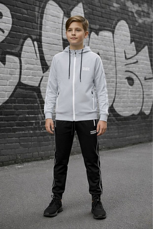 Diver Fabric Unisex Children's Tracksuit Set Unlimited Potential Esf1725Y
