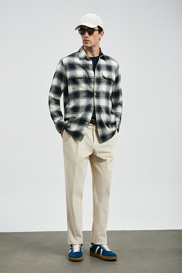 Years Erkek Basic Gömlek Regular Fit Lacivert - 2