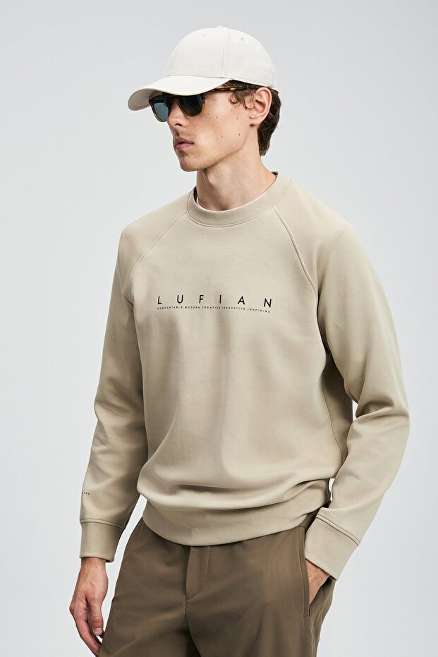 Cooper Erkek Sweatshirt Bej - 3