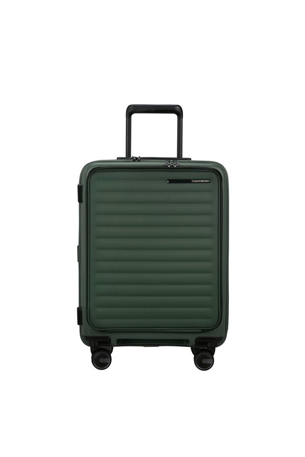 Koyu Yeşil Restackd - Körüklü 55/20 Kabin Boy Valiz - 1