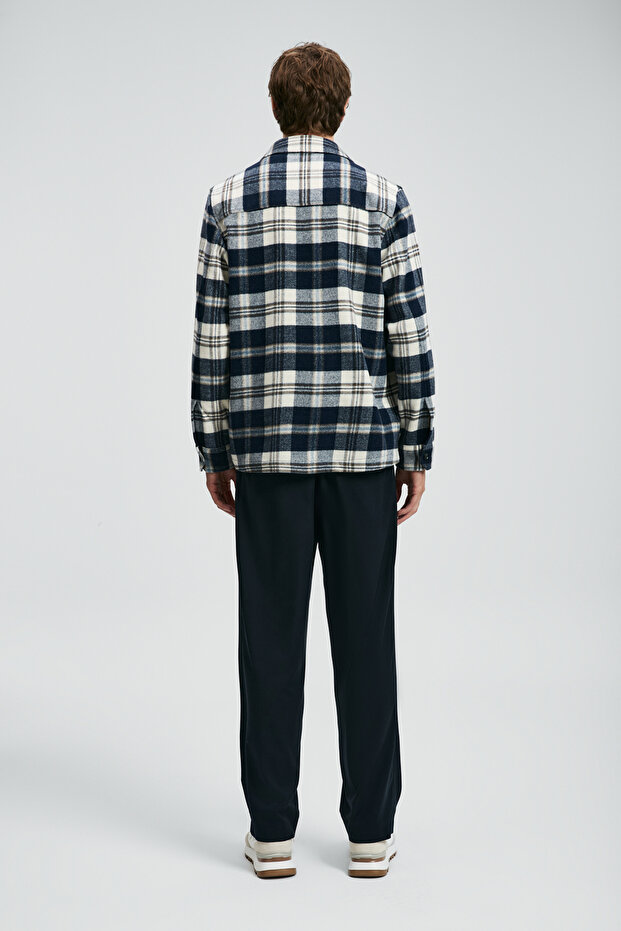 Kor Erkek Basic Gömlek Regular Fit Lacivert - 6