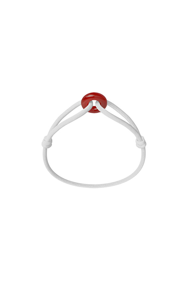 Red Soho Cord Bracelet