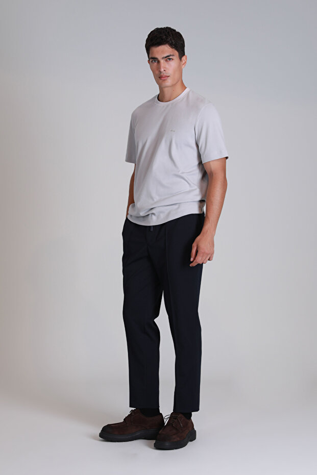 Casa Erkek Basic Tişört Taş - 4