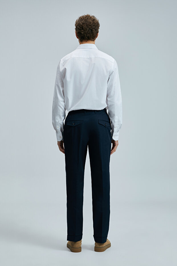 Danıel Erkek Basic Gömlek Regular Fit Beyaz - 6