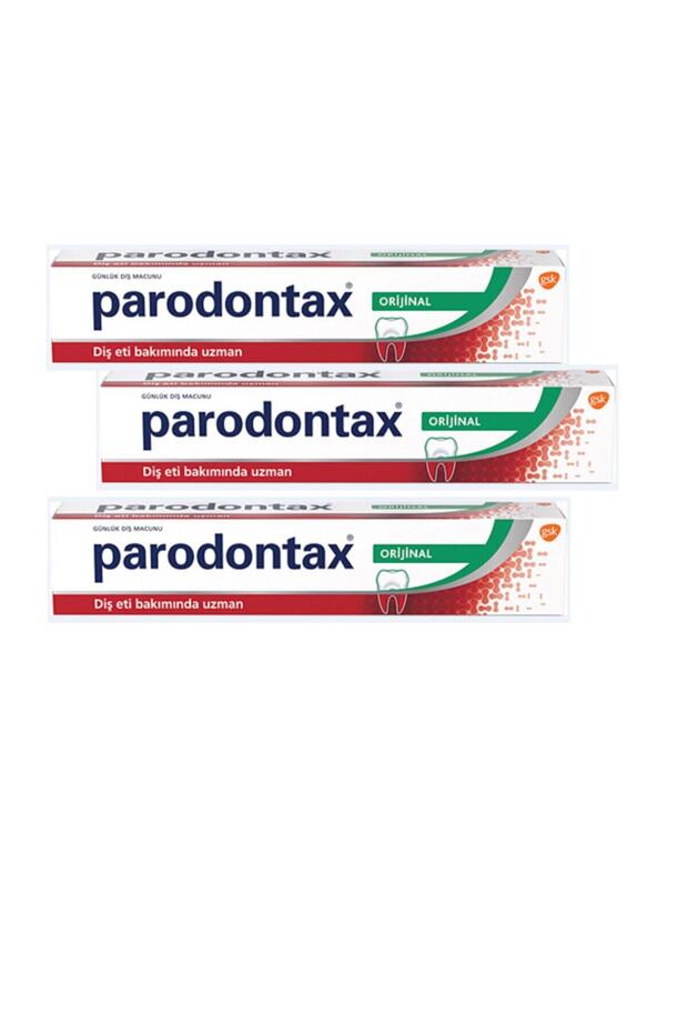 Paradontax Orijinal Diş Macunu 75 Ml * 3 Adet - 1